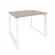 Стол рабочий на О-образном м/к ONIX O.MO-SP-1.8 Дуб Аттик/Белый_241582
