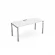 Стол рабочий, прямолинейный GLOSS LINE НСР-П.008.1 Белый Премиум_219079