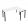 Стол письменный METAL SYSTEM БП.СА-4 Пр Белый/Антрацит_237490
