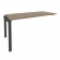 Наборный элемент рабочей станции на П-образном м/к ONIX O.MP-1.NRS-4.7 Тиквуд Темный/Антрацит_252526